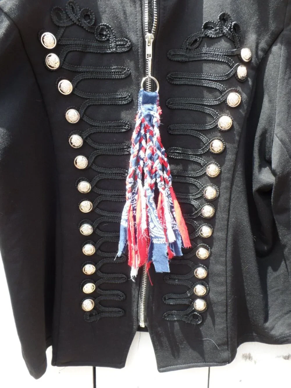 Hand Crafted Clip On Textile MINI Swag - Picture 5 of 6